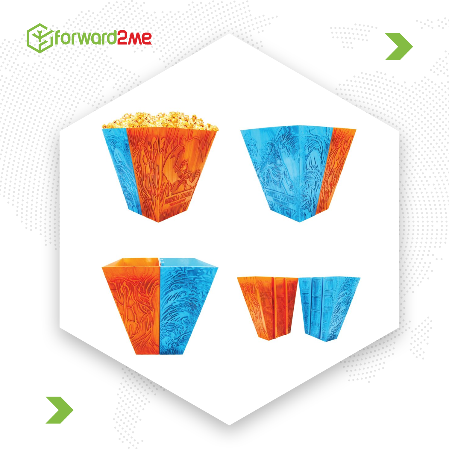 Godzilla x Kong popcorn bucket